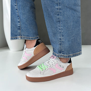 Womens Teddy Smith 121139 Trainers - Ice