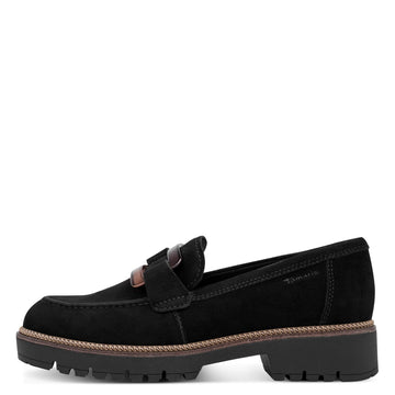Womens Tamaris 24722 Loafers - Black