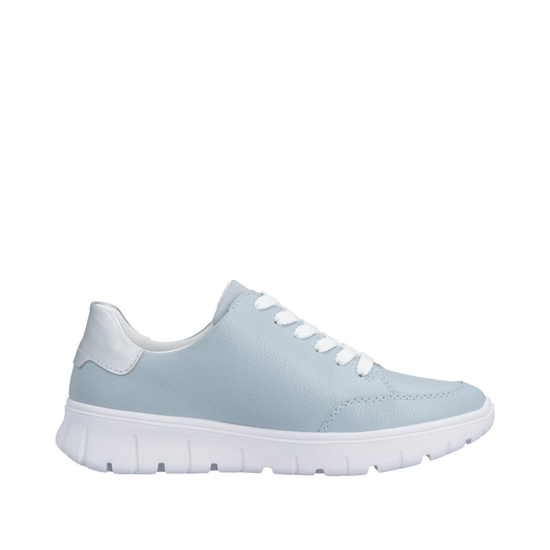Womens Rieker N1313 Blue Trainers - Blue