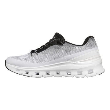 Womens Skechers 150437 Glide Step Pro Soft Mirage Trainers - White Black