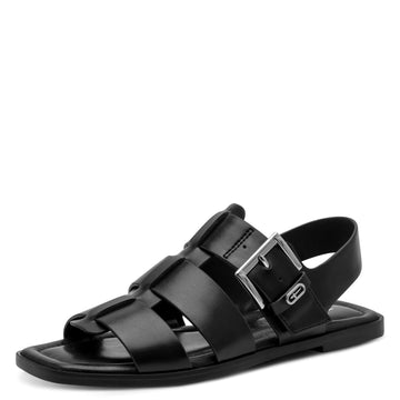 Womens Tamaris 28117 Black Sandals - Black