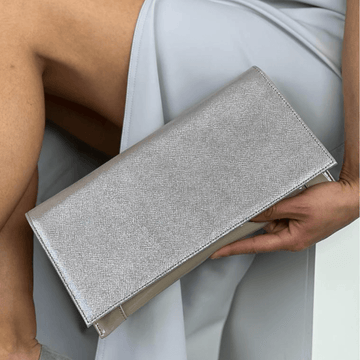 Womens Bioeco by Arka Clutchbag - Silver