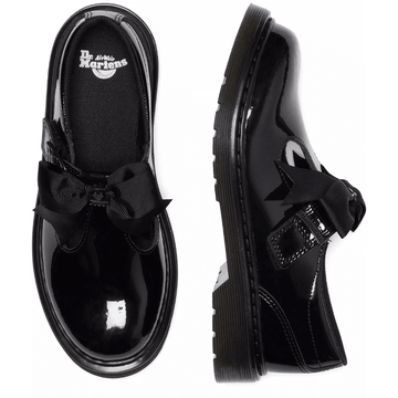 Dr Martens Polley II Junior Mary Jane - Black Patent
