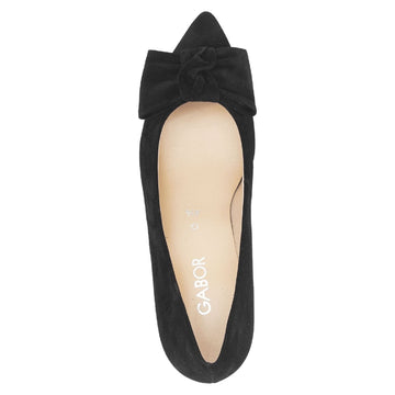 Womens Gabor 3014 Court Shoes - Black