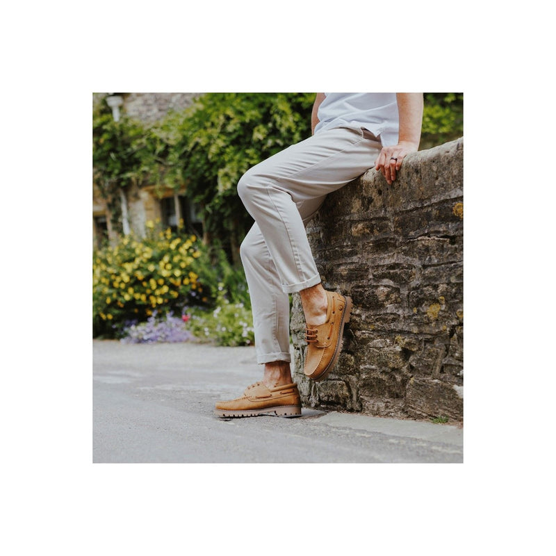 Mens Cotswold Inglecote Casual Lace-up Shoes - Camel