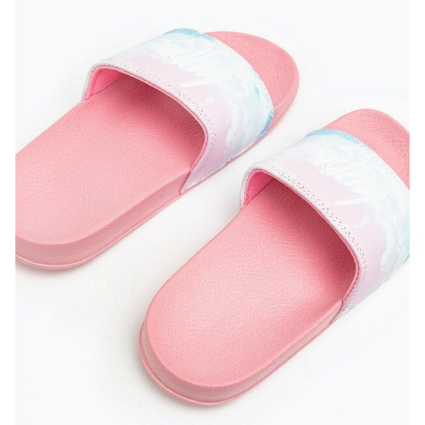 Hype Kids Fade Sliders - Pink