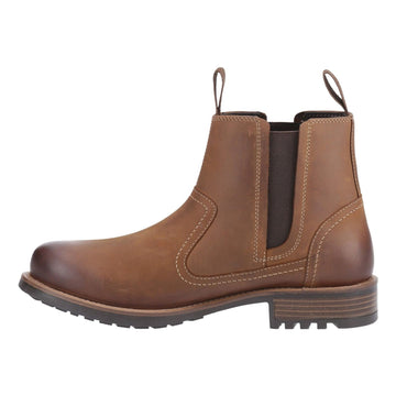 Mens Cotswold Worcester Waterproof Chelsea Boots - Light Brown