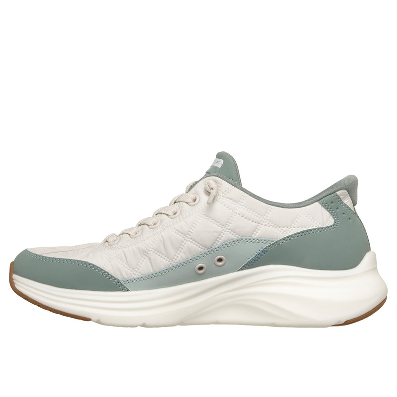 Womens Skechers 150404 Slip-In Contour Foam Trainer - Sage