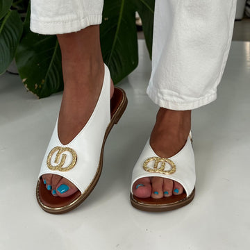 Womens Una Healy BLANK SPACE Sandals - Nearly There