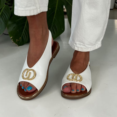 Womens Una Healy BLANK SPACE Sandals - Nearly There