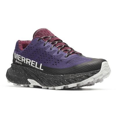 Merrell Mens Agility Peak 5 Gore-Tex Shoes - Arcane Purple Mix
