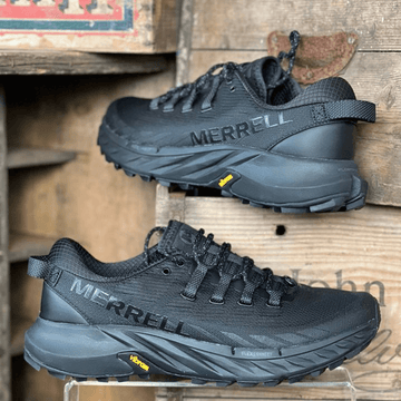 Merrell Mens Agility Peak 4 Trail Running Shoes - Black