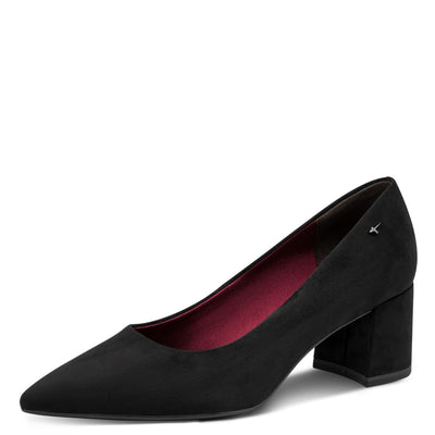 Womens Tamaris 22413 Block Heels - Black