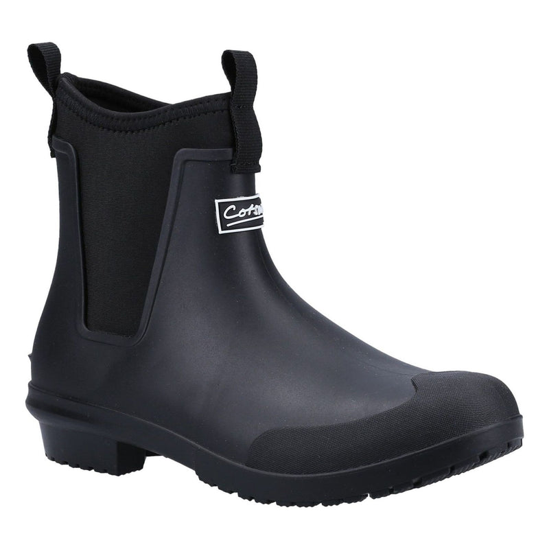 Womens Cotswold Grosvenor Ankle Wellingtons - Black