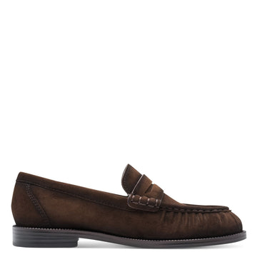 Womens Tamaris 24251 Mocca Loafers - Mocca