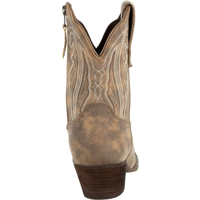 Womens Durango Crush Ankle Boots - Driftwood