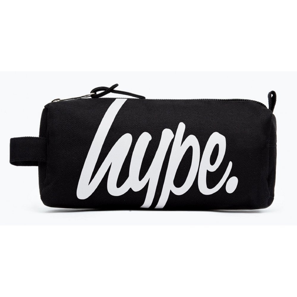 Hype Black Script Pencil Case
