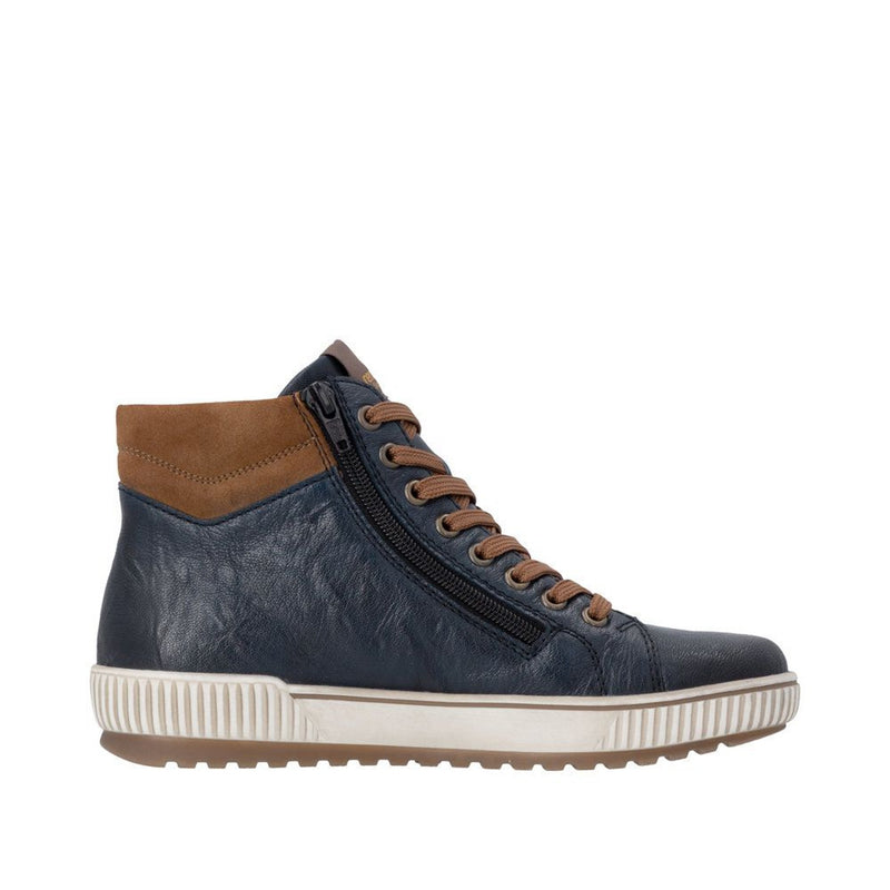 Womens Remonte D0772 Sea Blue Boots - Sea Blue