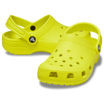 Crocs Kids Classic Clogs - Acidity-Neon Yellow