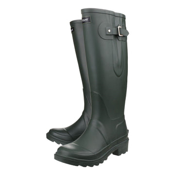 Unisex Cotswold Ragley Green Waterproof Wellingtons - Green