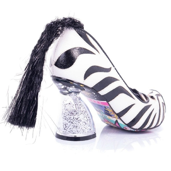 Womens Irregular Choice Zevra - Black