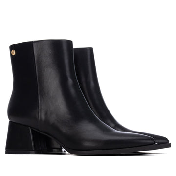 Womens Xti 146210 Black Ankle Boots - Black
