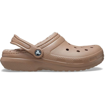 Womens Crocs Classic Lined Crocs - Latte