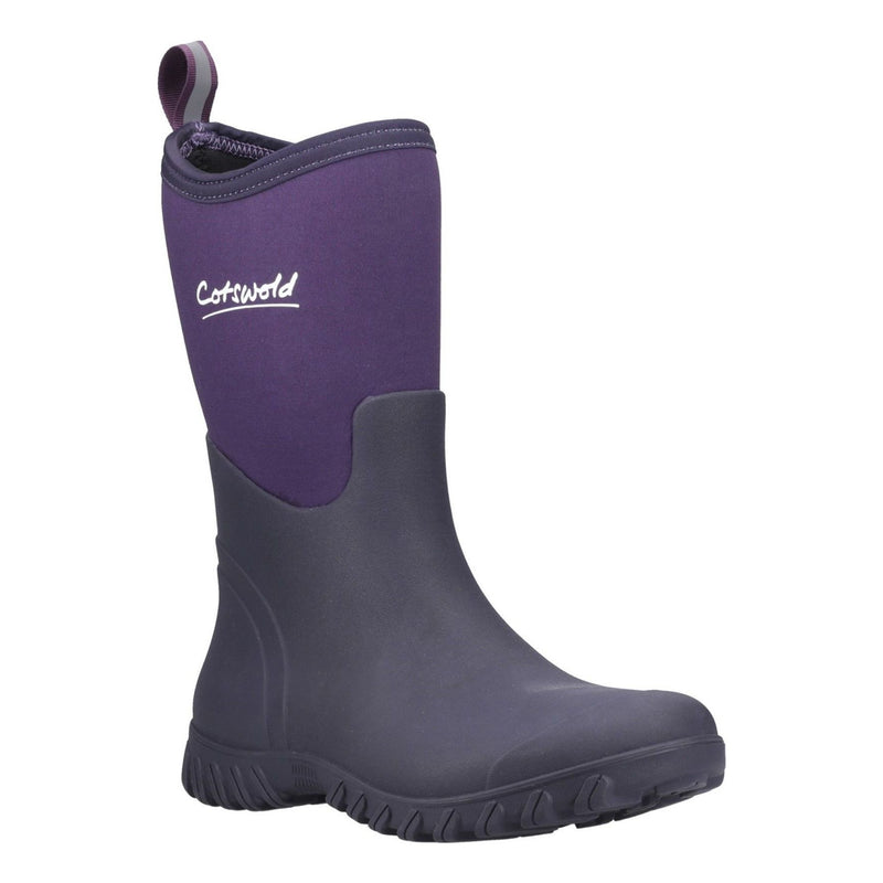 Unisex Cotswold Ashmead Wellingtons - Purple