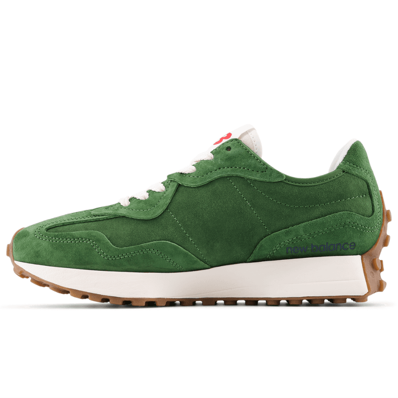 Mens New Balance 327 Trainers - Dark Alpine Green