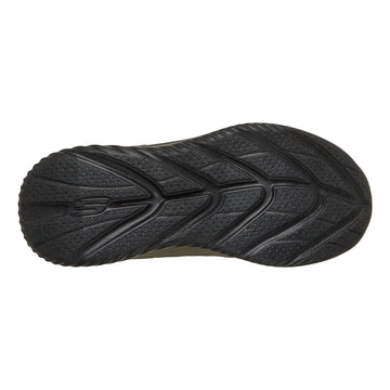 Little Kids Boys Skechers Bounder 2.0 - Aqua Pace Black / Olive Waterproof Trainers - Black / Olive