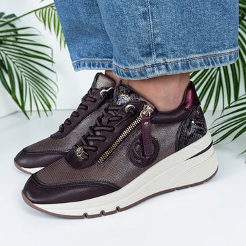 Womens Carmela 164228 Trainers - Brown