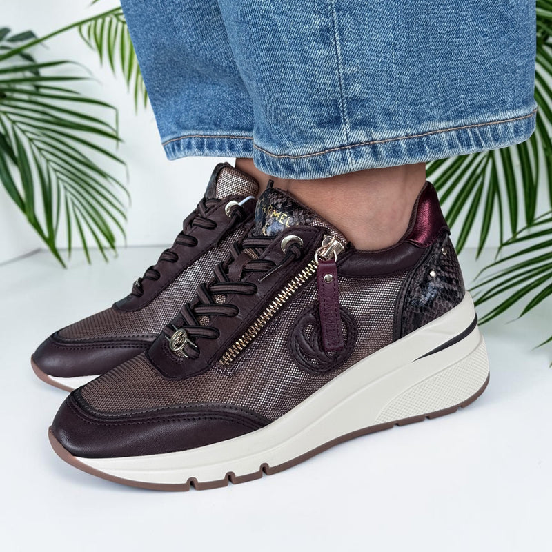 Womens Carmela 164228 Trainers - Brown