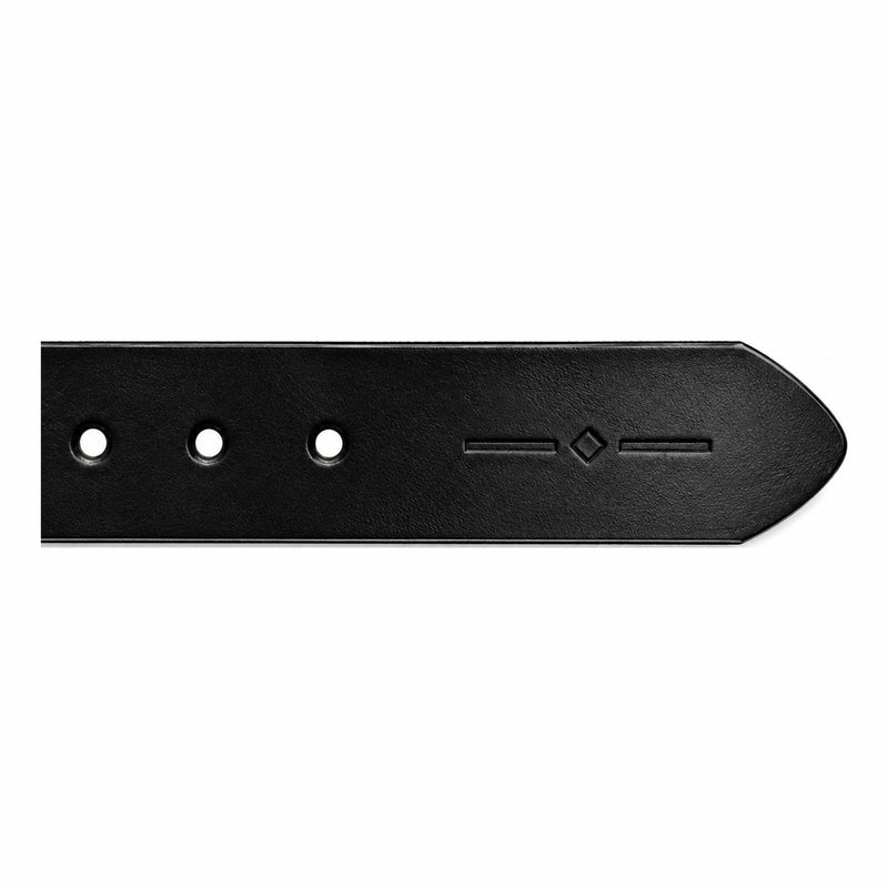 Mens Harrison B1 Leather Belts - Black