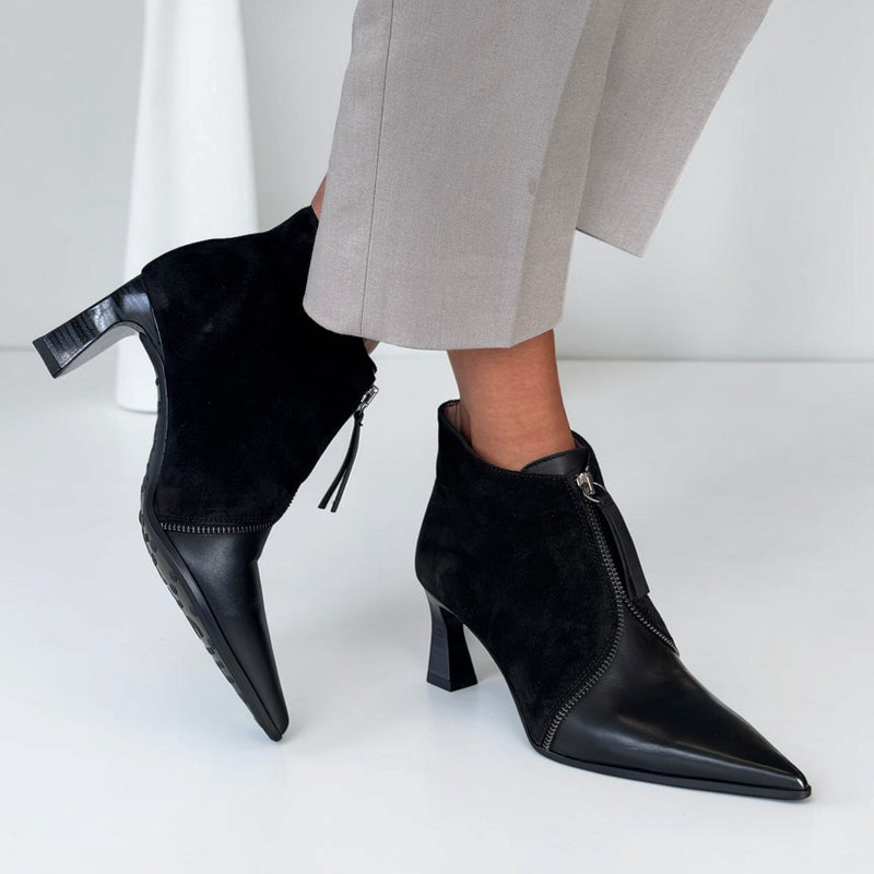 Womens Hispanitas 264959 Paris Ankle Boots - Black