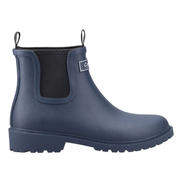 Womens Cotswold Barton Navy Wellingtons - Navy