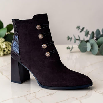 Womens Redz H436 Ankle Boots - Brown