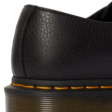 Girls Dr Martens 1461 Virginia Black Lace Up Shoes - Black