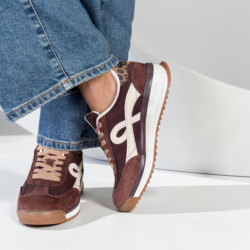 Womens Refresh 176232 Brown Trainers - Brown