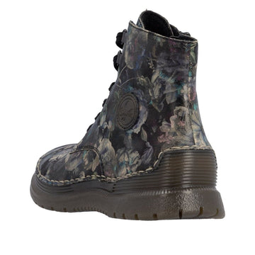 Womens Rieker 53632 Black Pastel Boots - Black Pastel