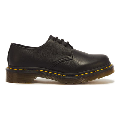 Unisex Dr. Martens 1461 Virginia Leather Black Oxford Casual Lace-up Shoes - Black