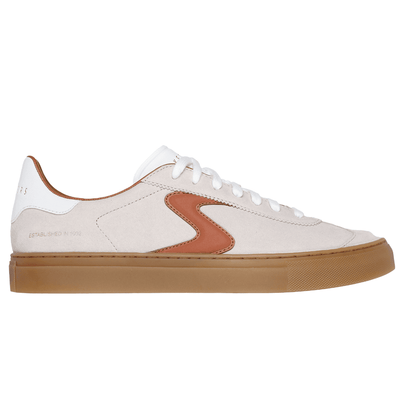 Mens Skechers Arch Fit Legend Trainers - Sand