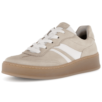 Womens Gabor Dahma Gumsole Trainers - Beige Gold