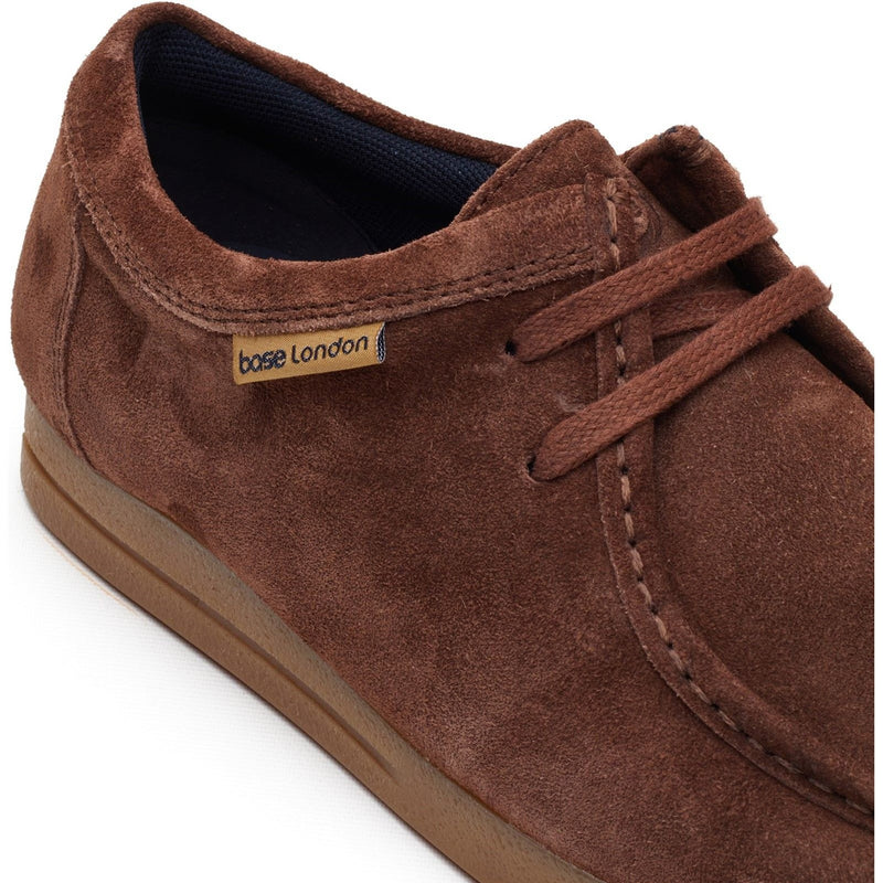 Mens Base London Koko Casual Lace-up Shoes - Brown