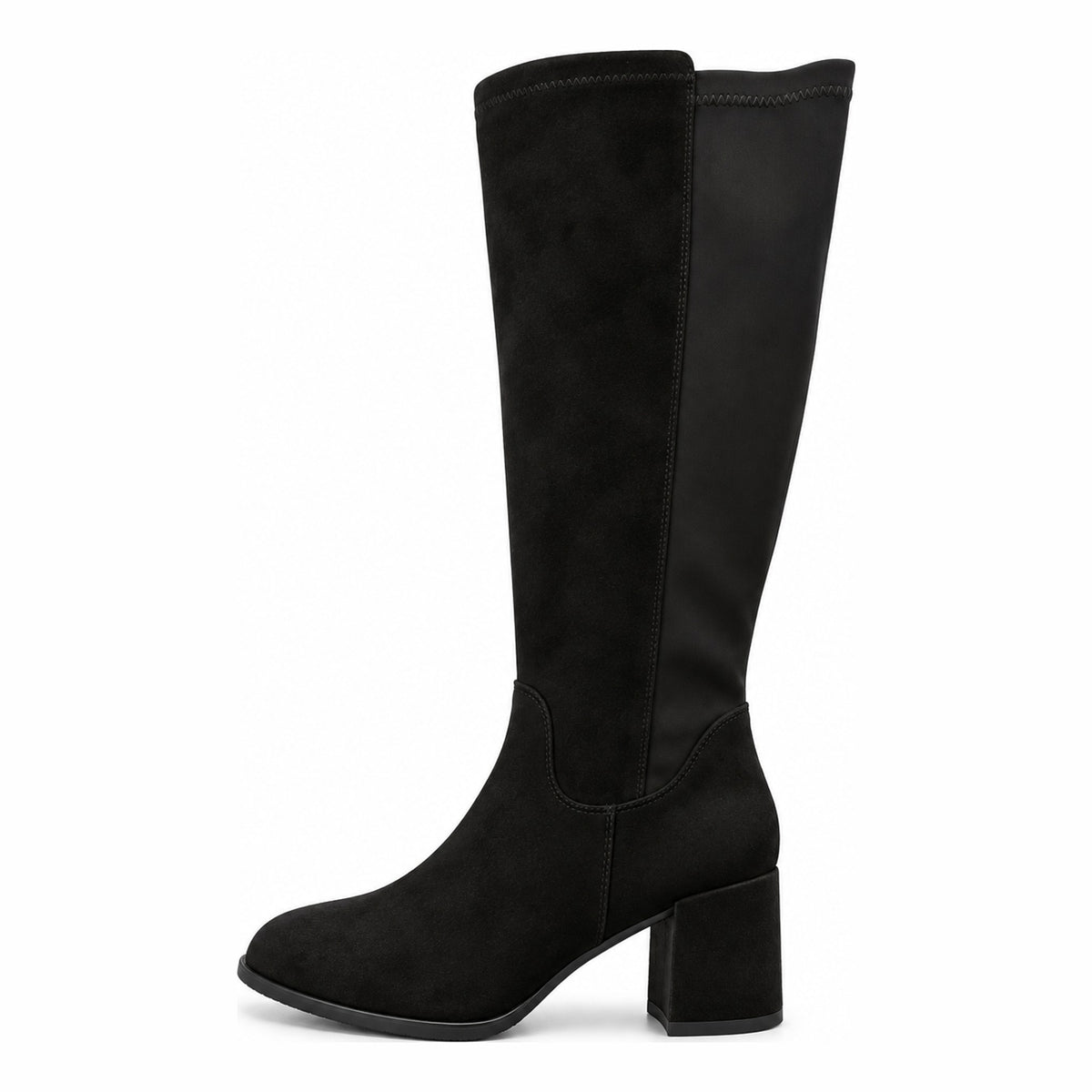 Womens Redz SU91113 Black Long Boots