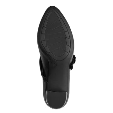 Womens Jana 22701 Block Heels - Black