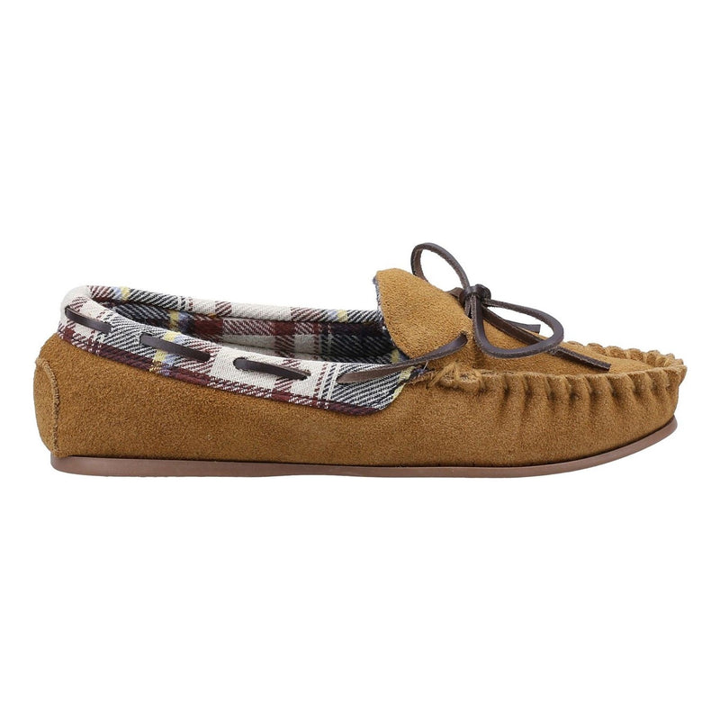 Mens Cotswold Chatsworth Slippers - Tan