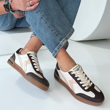 Womens Lloyd & Pryce Treder Candy Cocoa Trainers - Candy Cocoa