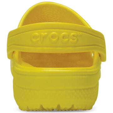 Junior Crocs Classic Clogs - Lemon