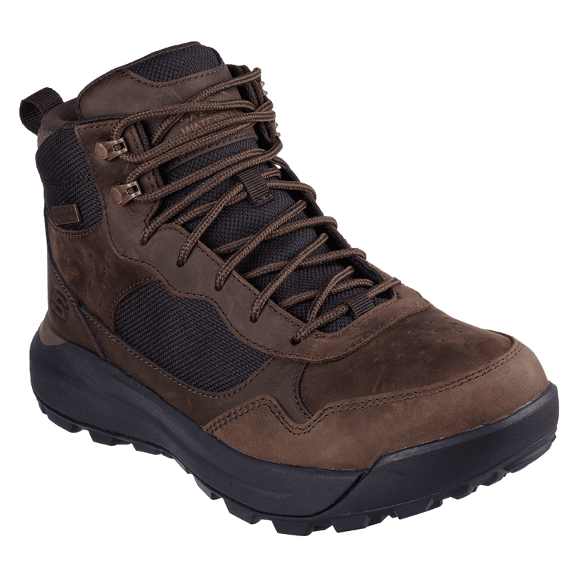 Skechers Mens Cambert-Harlan Waterproof Boots - Cocoa Brown