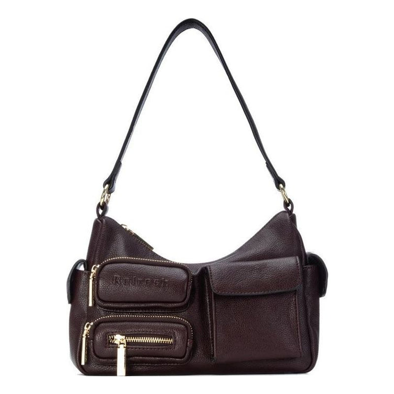 Womens Refresh 183432 Small Shoulder Bag - Burgundy